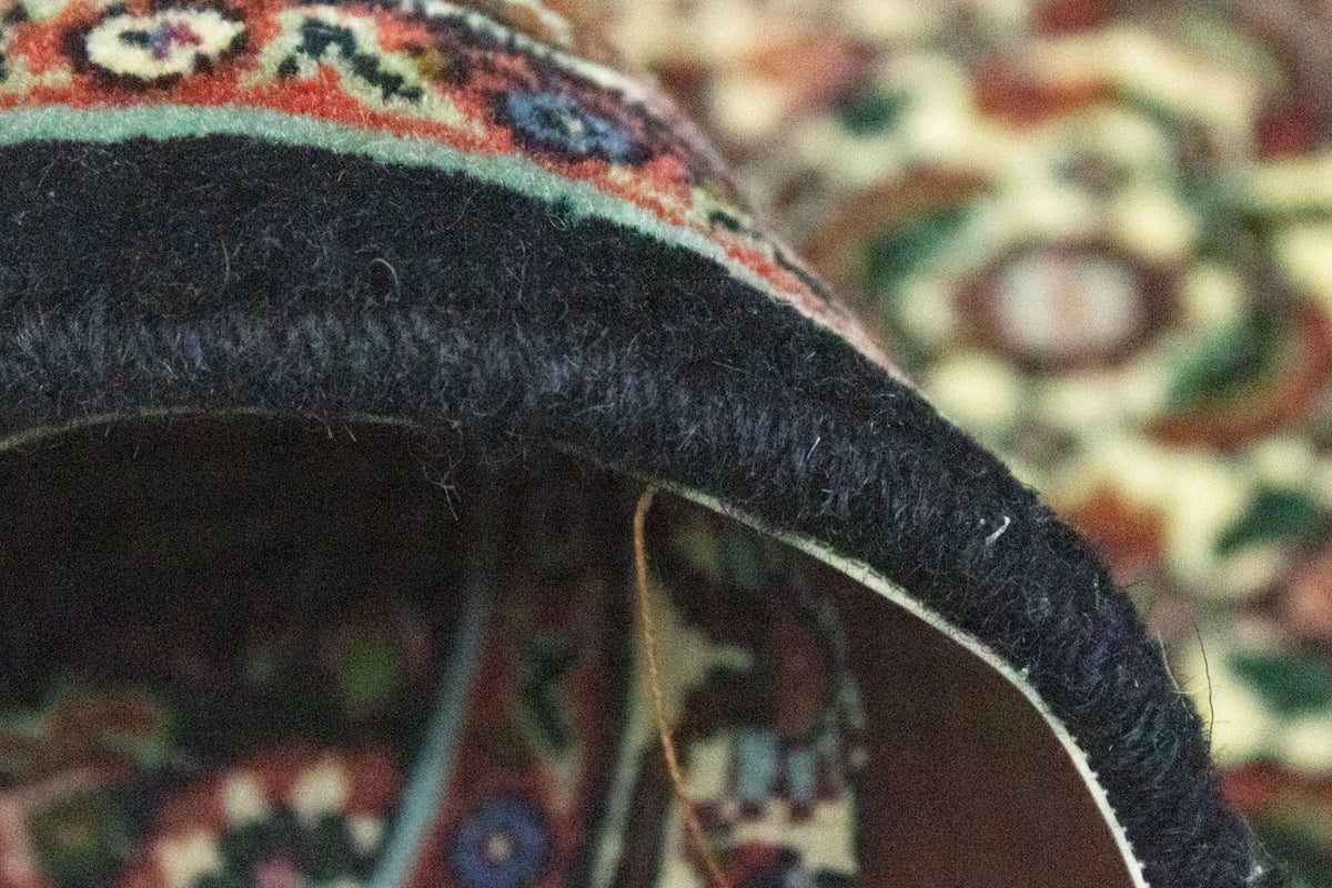 Biegacz Dywan perski - Bijar - 163 x 60 cm - ciemnoniebieski