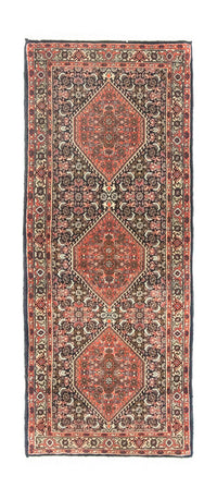 Biegacz Dywan perski - Bijar - 156 x 65 cm - czerwony