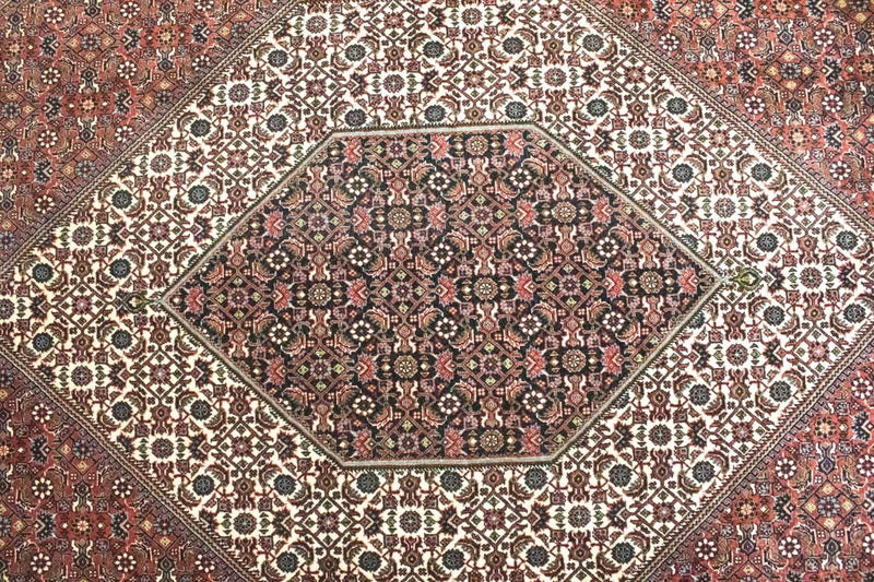 Dywan perski - Bijar - 300 x 204 cm - czerwony