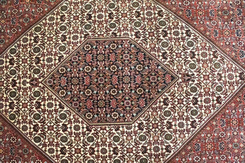 Dywan perski - Bijar - 295 x 206 cm - czerwony