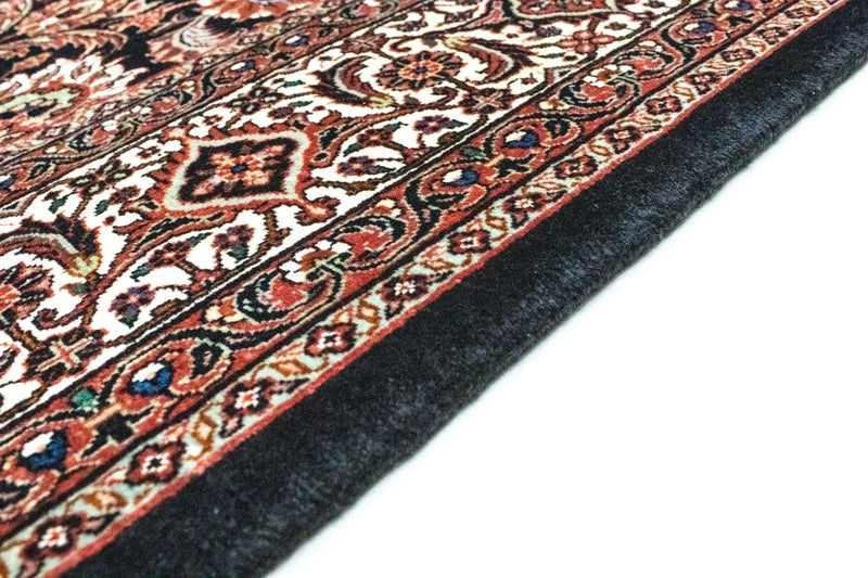 Dywan perski - Bijar - 293 x 203 cm - ciemnoniebieski