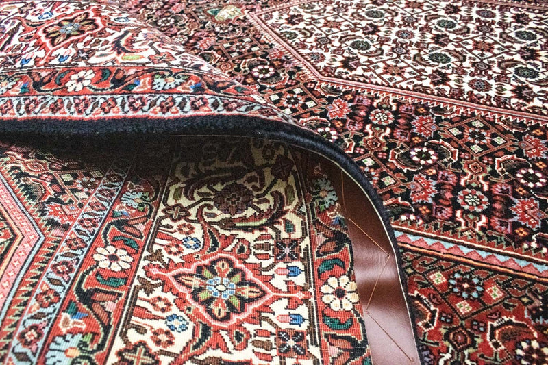 Dywan perski - Bijar - 303 x 204 cm - czerwony