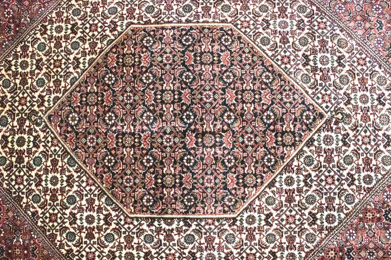 Dywan perski - Bijar - 303 x 200 cm - czerwony