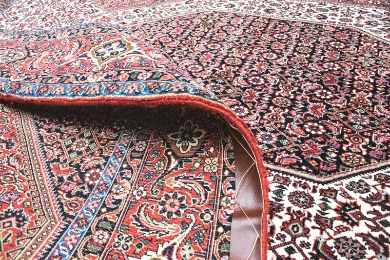 Dywan perski - Bijar - 300 x 200 cm - czerwony