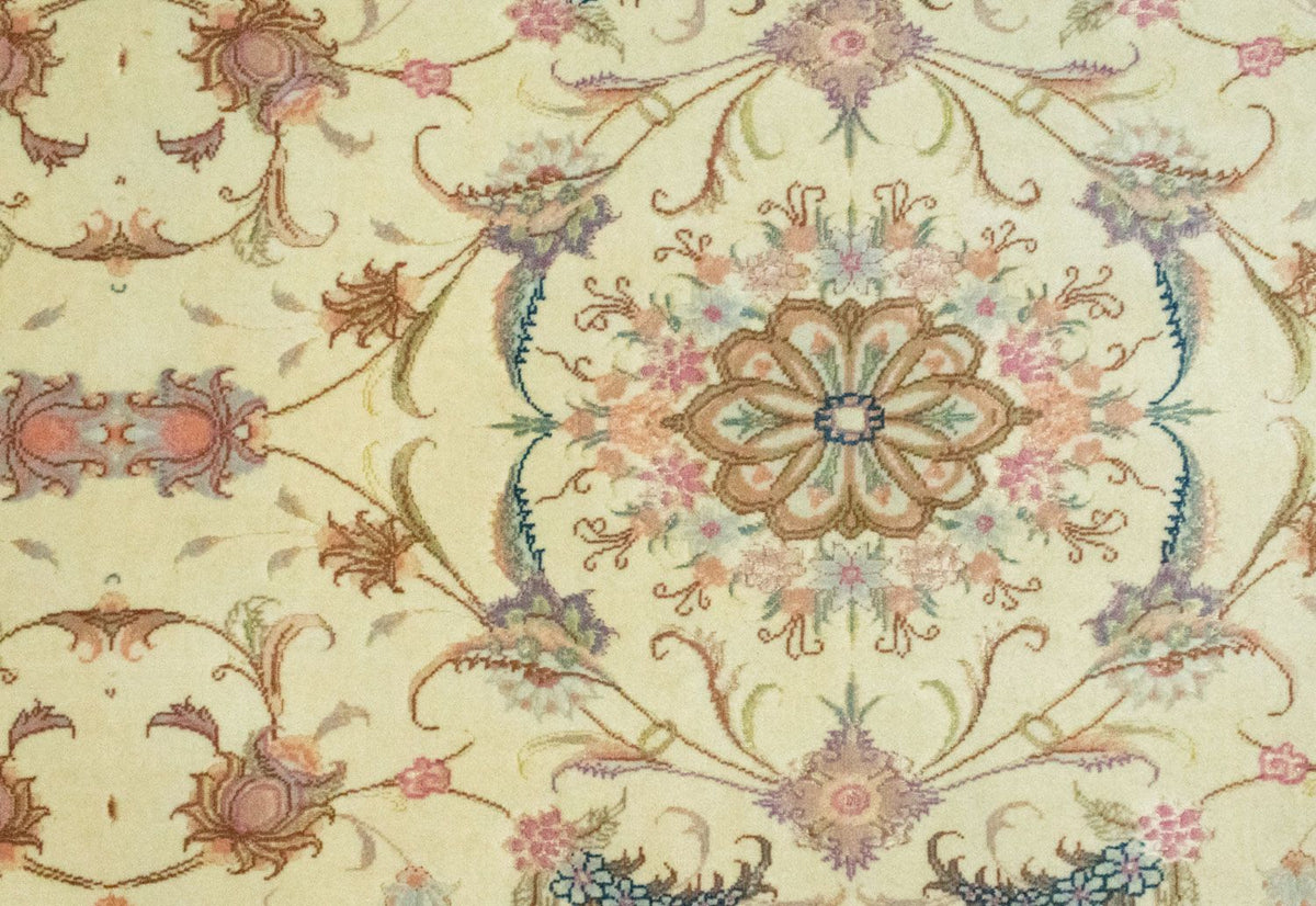 Biegacz Dywan perski - Bijar - 294 x 87 cm - beżowy