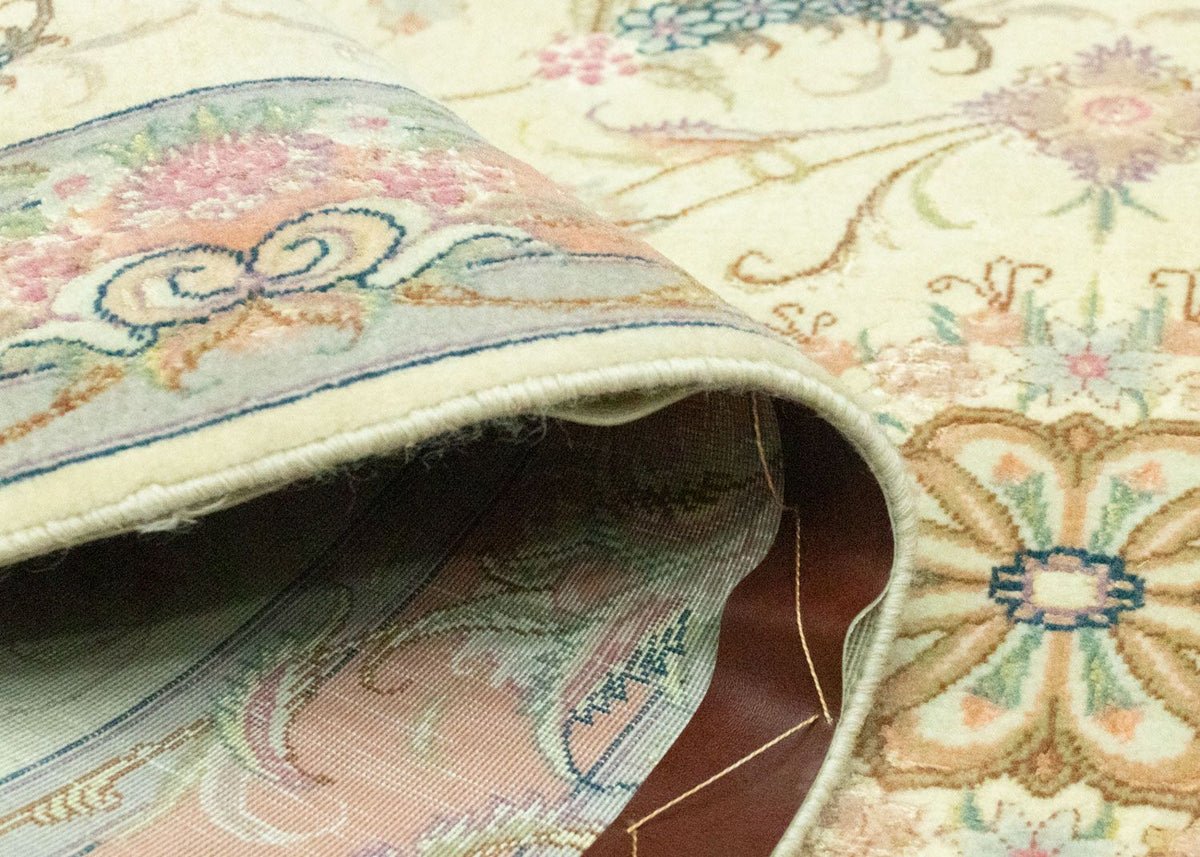 Biegacz Dywan perski - Bijar - 294 x 87 cm - beżowy