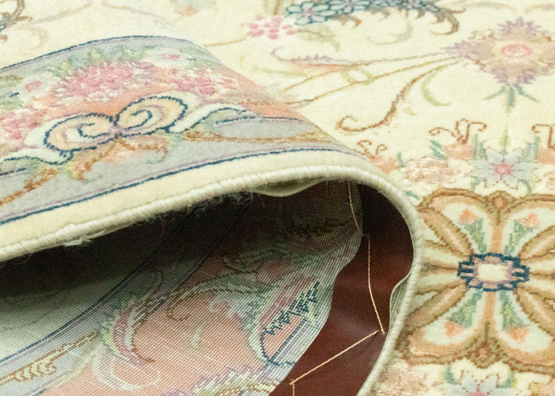 Biegacz Dywan perski - Bijar - 294 x 87 cm - beżowy