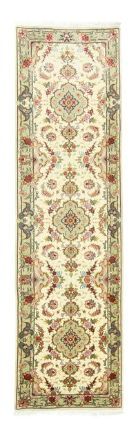 Biegacz Dywan perski - Tabriz - 303 x 83 cm - beżowy