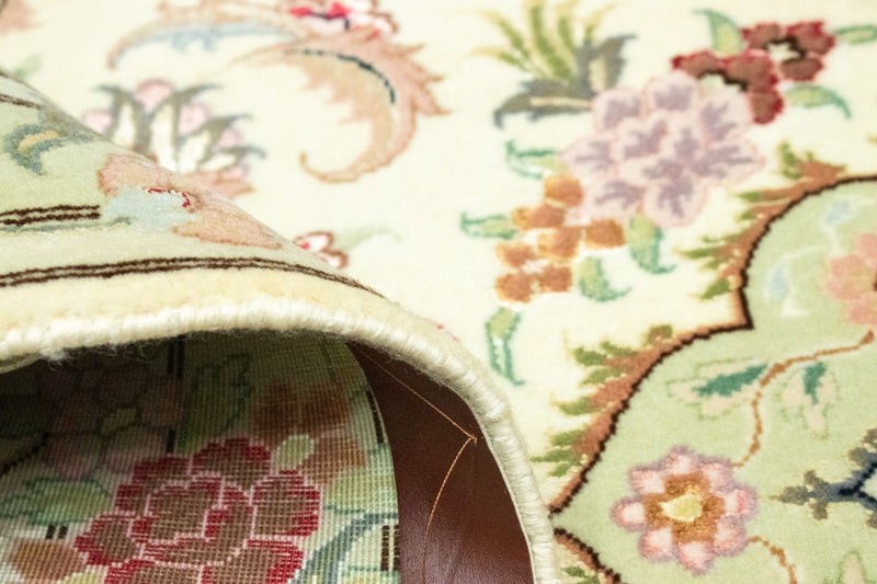 Biegacz Dywan perski - Tabriz - 303 x 83 cm - beżowy