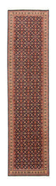 Biegacz Dywan perski - Bijar - 300 x 73 cm - ciemnoniebieski