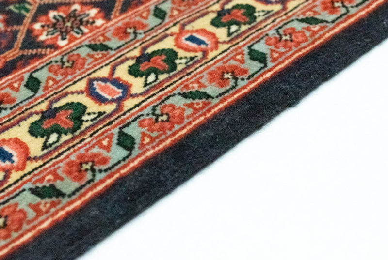 Biegacz Dywan perski - Bijar - 300 x 73 cm - ciemnoniebieski