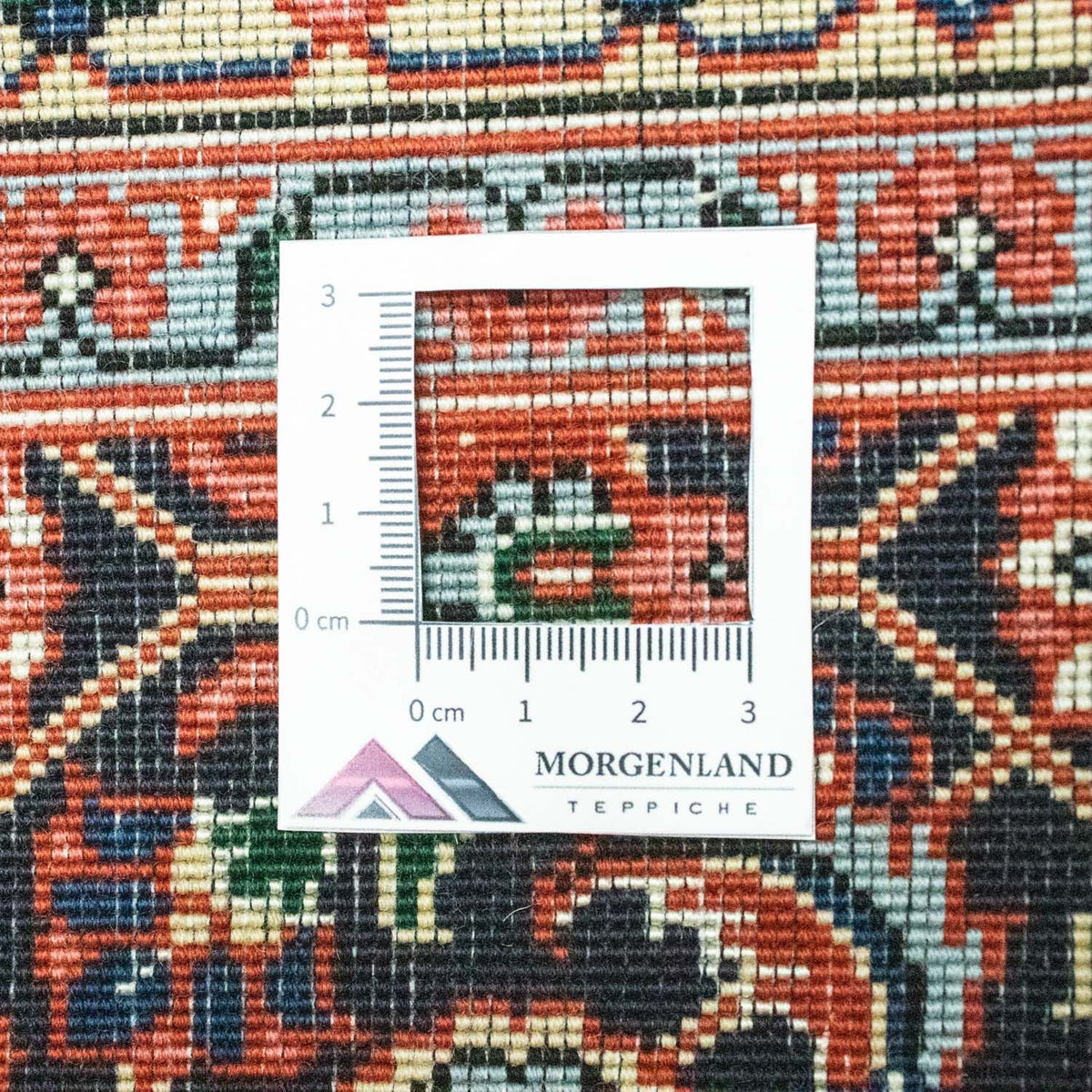 Biegacz Dywan perski - Bijar - 300 x 75 cm - niebieski