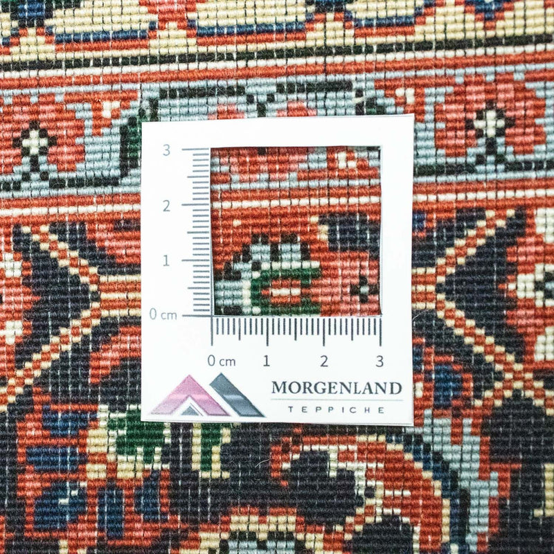 Biegacz Dywan perski - Bijar - 300 x 75 cm - niebieski