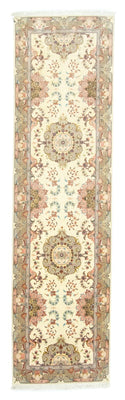 Biegacz Dywan perski - Tabriz - 339 x 91 cm - beżowy