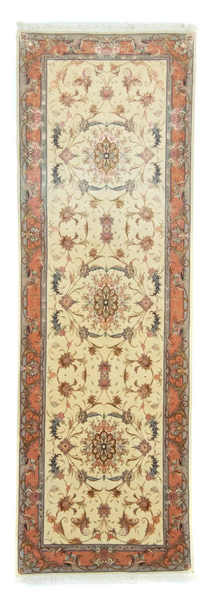 Biegacz Dywan perski - Tabriz - 294 x 83 cm - beżowy