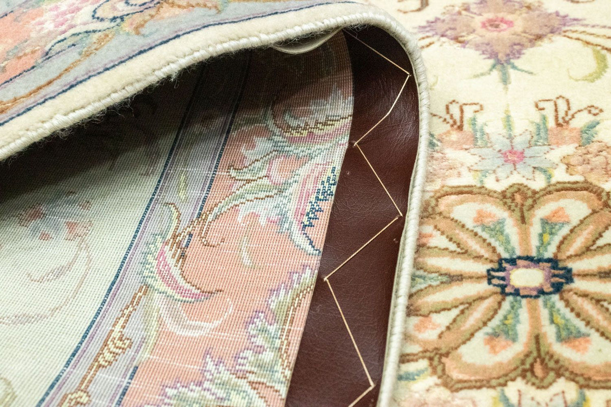 Biegacz Dywan perski - Tabriz - 294 x 83 cm - beżowy