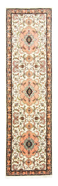 Biegacz Dywan perski - Tabriz - 322 x 87 cm - beżowy