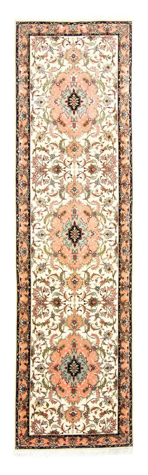 Biegacz Dywan perski - Tabriz - 322 x 87 cm - beżowy