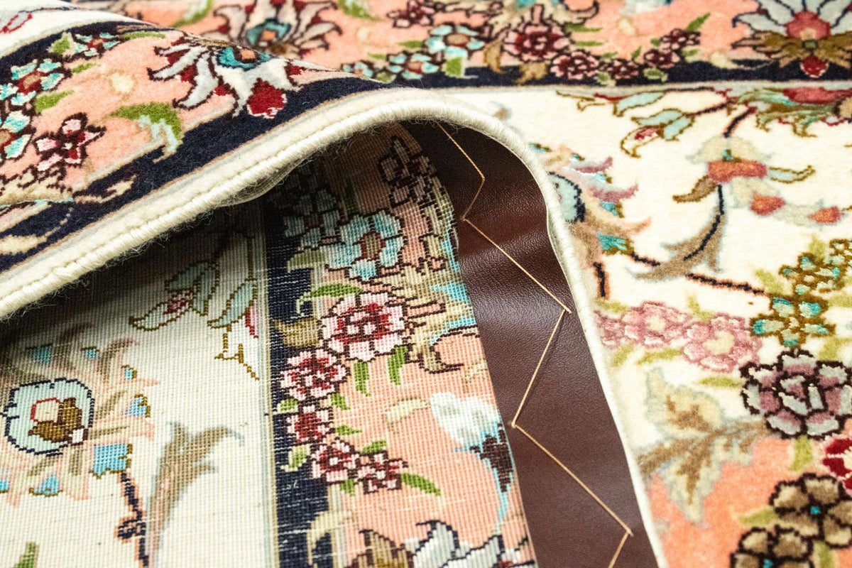 Biegacz Dywan perski - Tabriz - 322 x 87 cm - beżowy