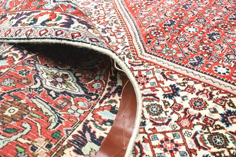 Dywan perski - Bijar - 302 x 203 cm - czerwony