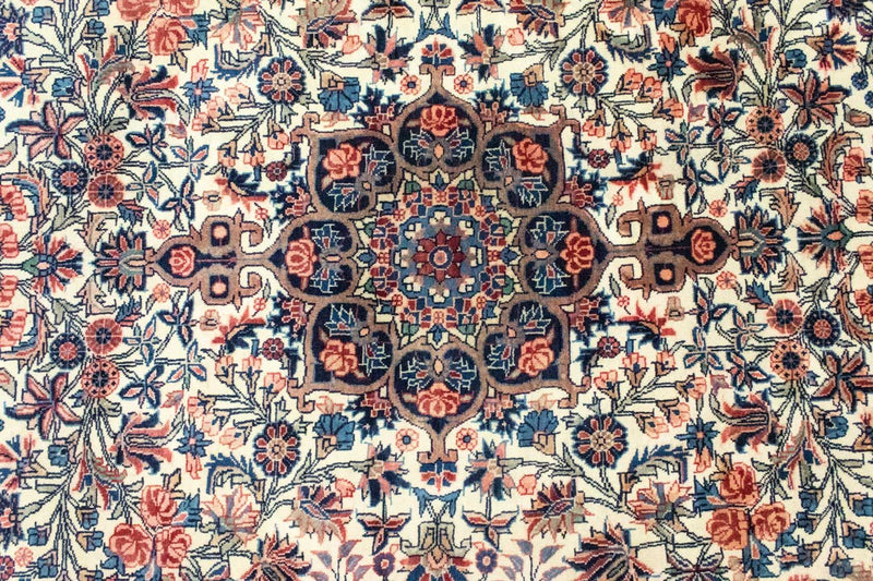 Dywan perski - Bijar - 202 x 145 cm - beżowy