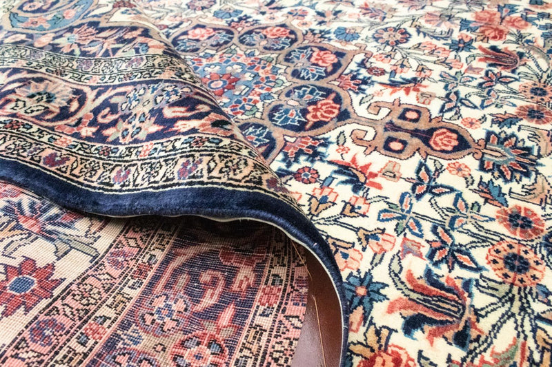 Dywan perski - Bijar - 202 x 145 cm - beżowy