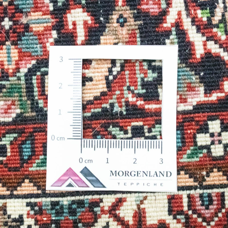 Biegacz Dywan perski - Bijar - 288 x 85 cm - beżowy