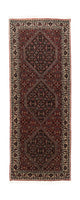 Biegacz Dywan perski - Bijar - 200 x 76 cm - czerwony