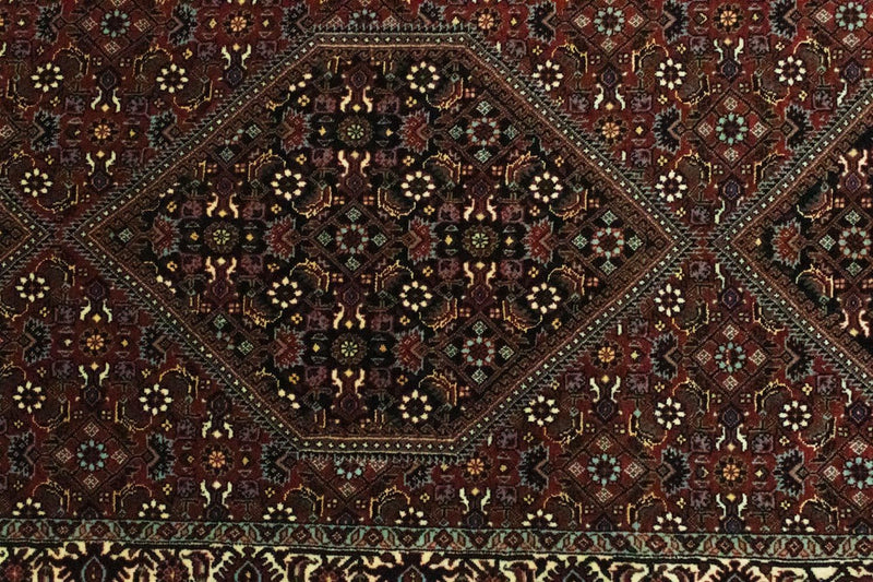 Biegacz Dywan perski - Bijar - 200 x 76 cm - czerwony