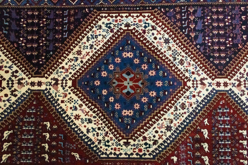 Biegacz Perski dywan - Nomadyczny - 190 x 100 cm - niebieski