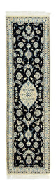 Biegacz Dywan perski - Nain - 215 x 57 cm - ciemnoniebieski