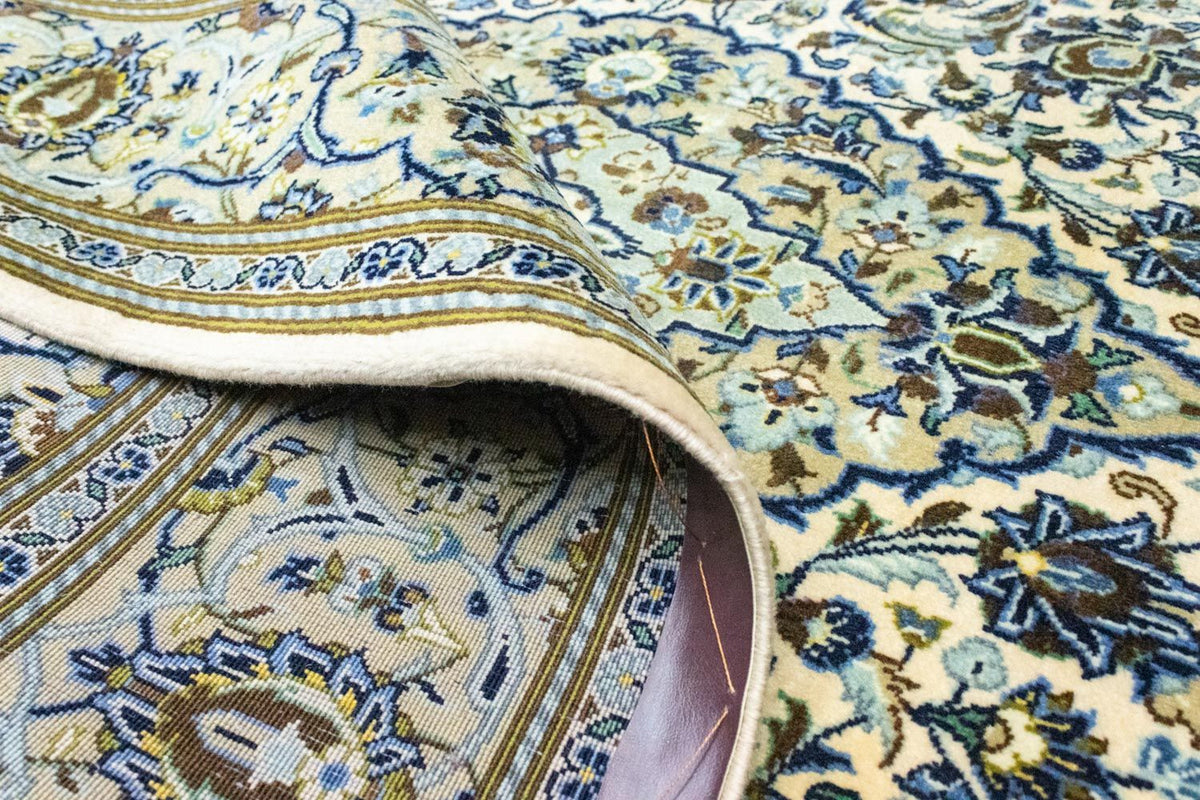 Dywan perski - Keshan - 230 x 137 cm - beżowy