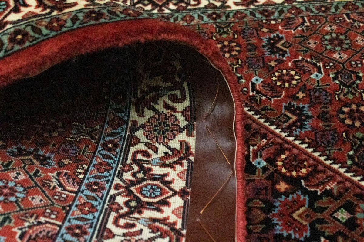 Biegacz Dywan perski - Bijar - 213 x 78 cm - brązowy