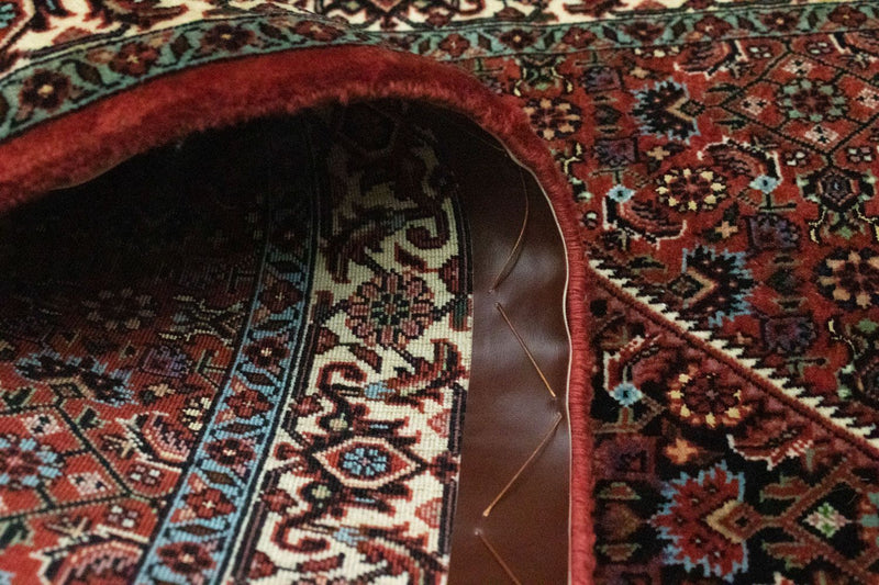 Biegacz Dywan perski - Bijar - 213 x 78 cm - brązowy