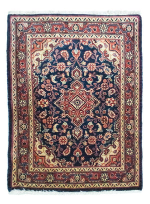 Dywan perski - Klasyczny - 92 x 70 cm - niebieski