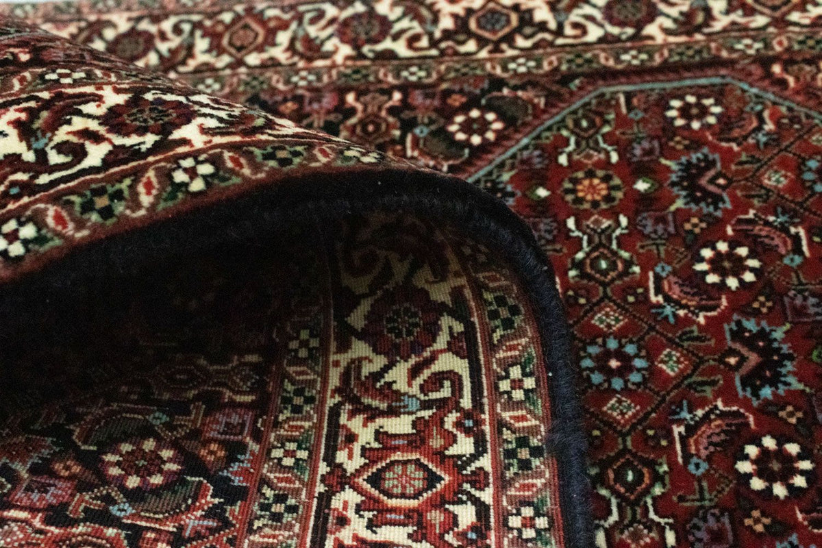 Biegacz Dywan perski - Bijar - 186 x 85 cm - niebieski