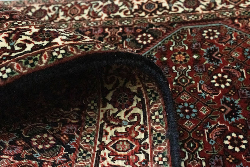 Biegacz Dywan perski - Bijar - 186 x 85 cm - niebieski