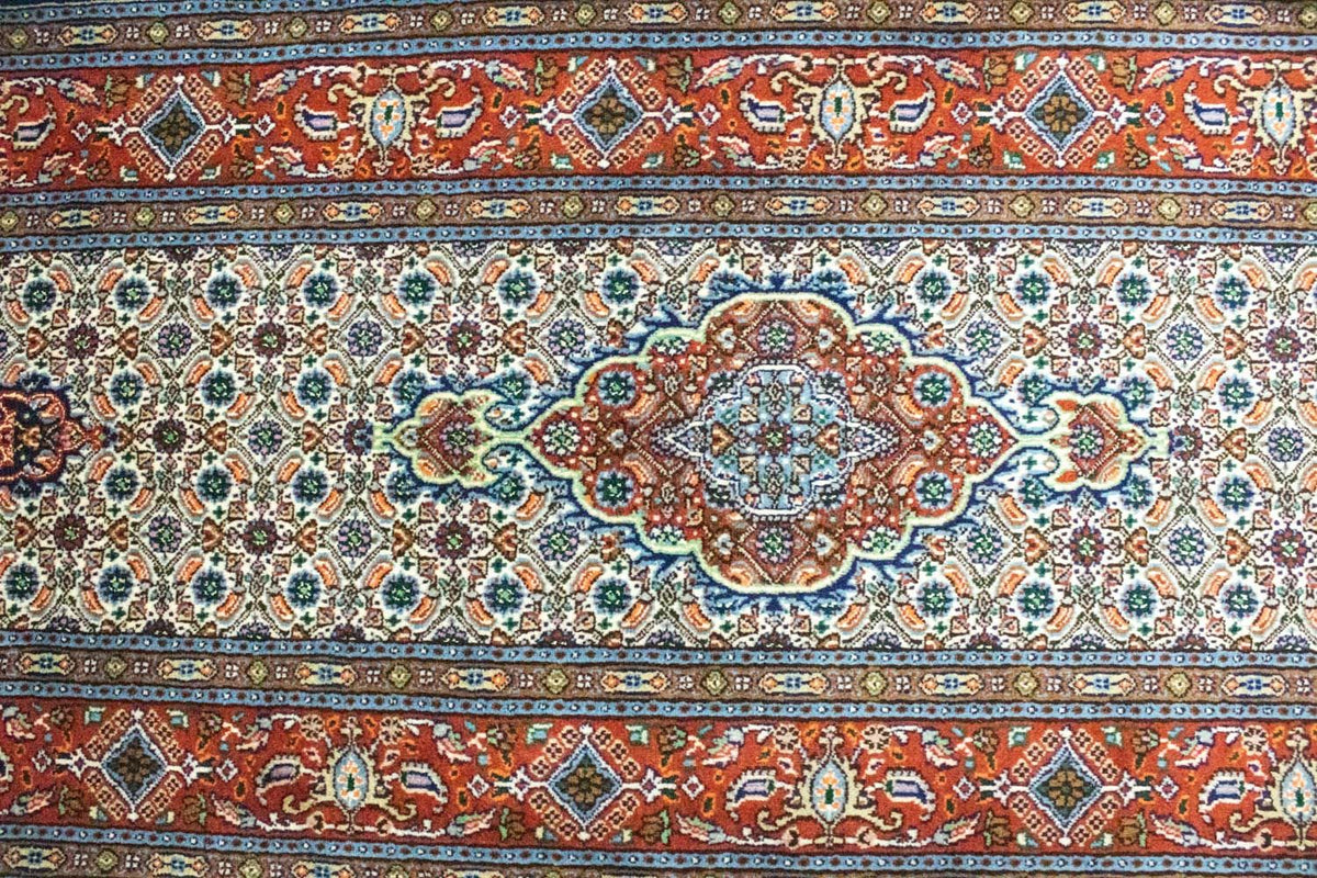 Biegacz Dywan perski - Klasyczny - 300 x 80 cm - beżowy