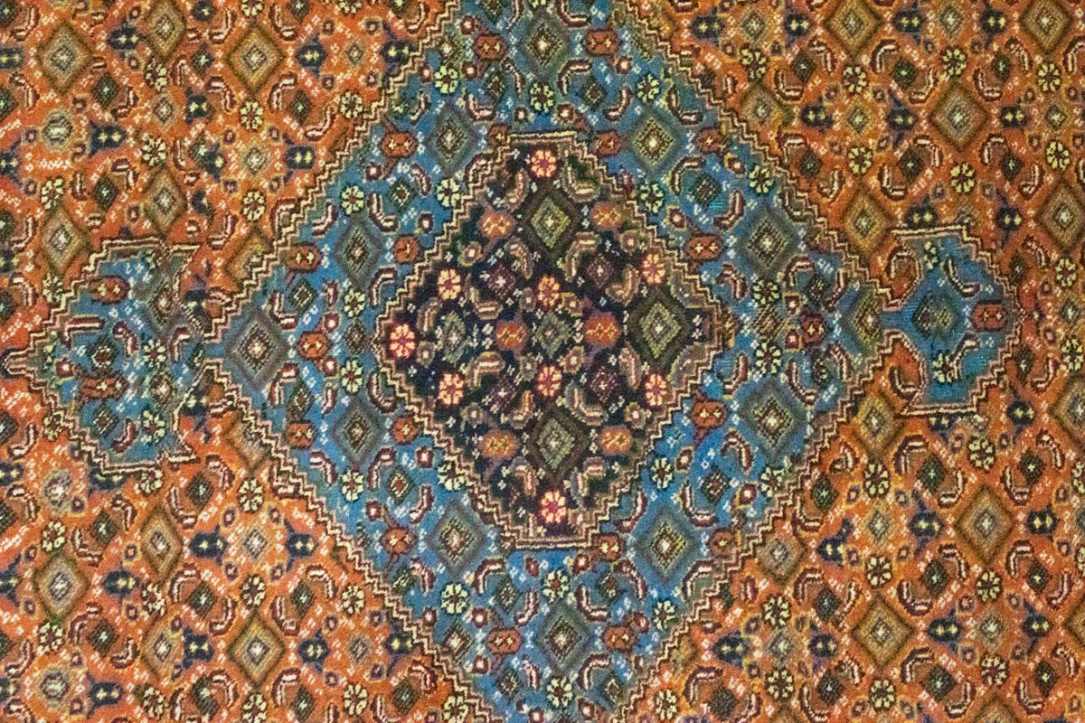 Perski dywan - Nomadyczny - 295 x 203 cm - rdza