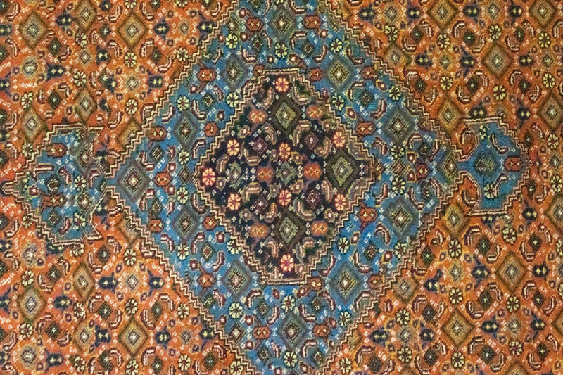 Perski dywan - Nomadyczny - 295 x 203 cm - rdza