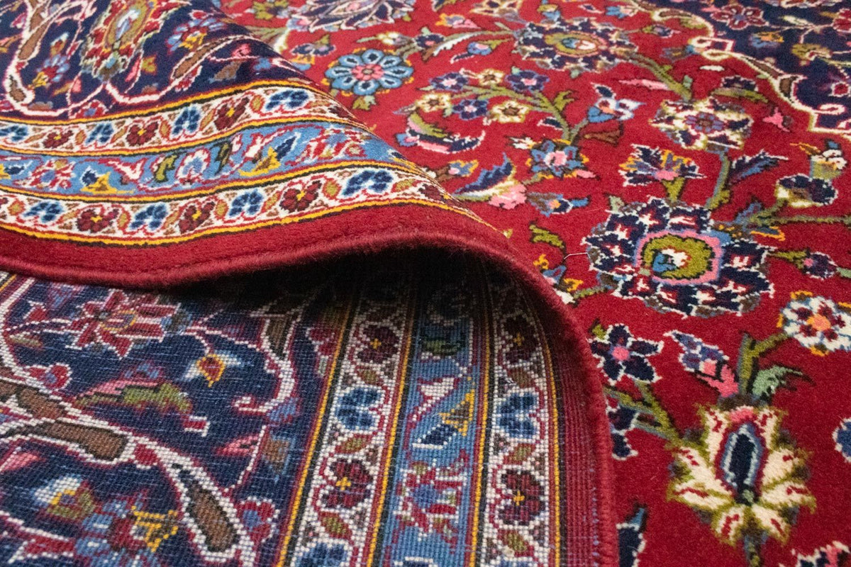 Dywan perski - Keshan - 368 x 250 cm - czerwony