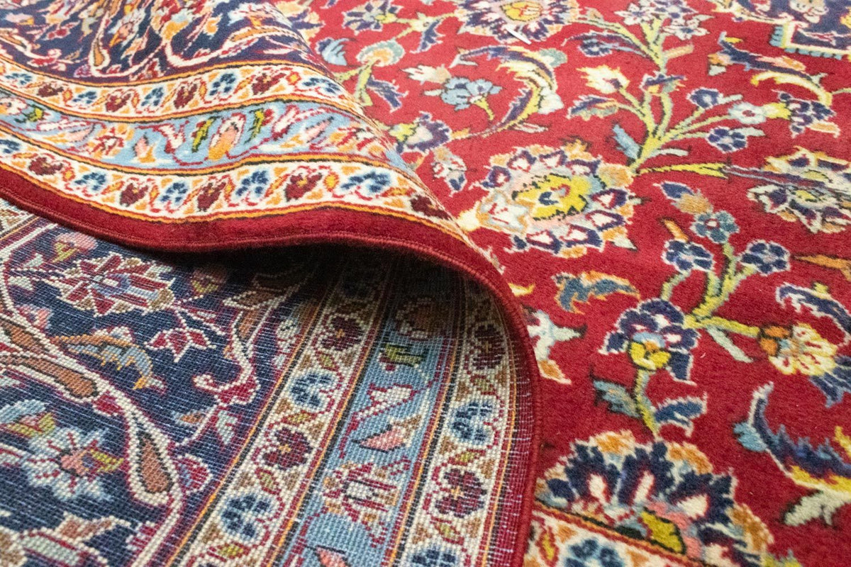 Dywan perski - Keshan - 352 x 250 cm - czerwony