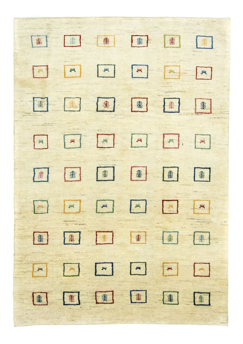 Dywan Gabbeh - perski - 281 x 195 cm - beżowy