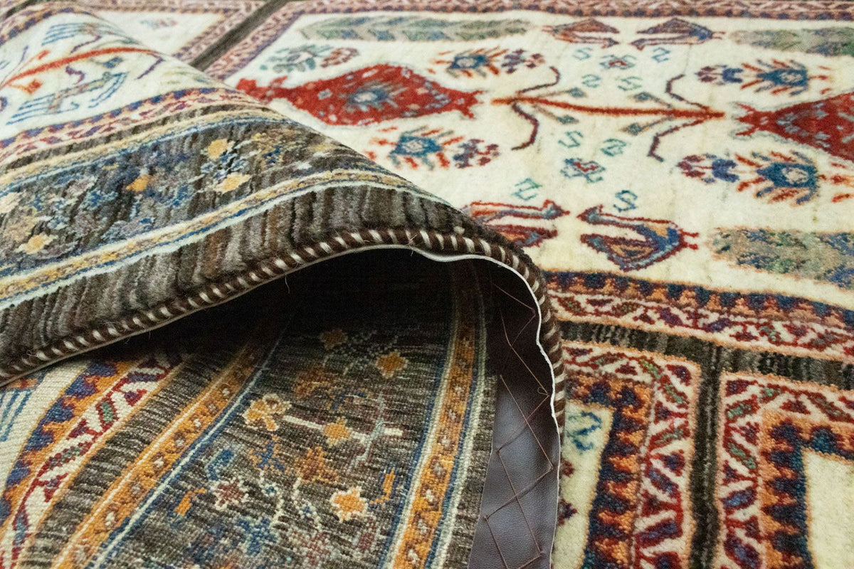 Dywan Gabbeh - Loribaft Perski - 251 x 162 cm - kolorowe