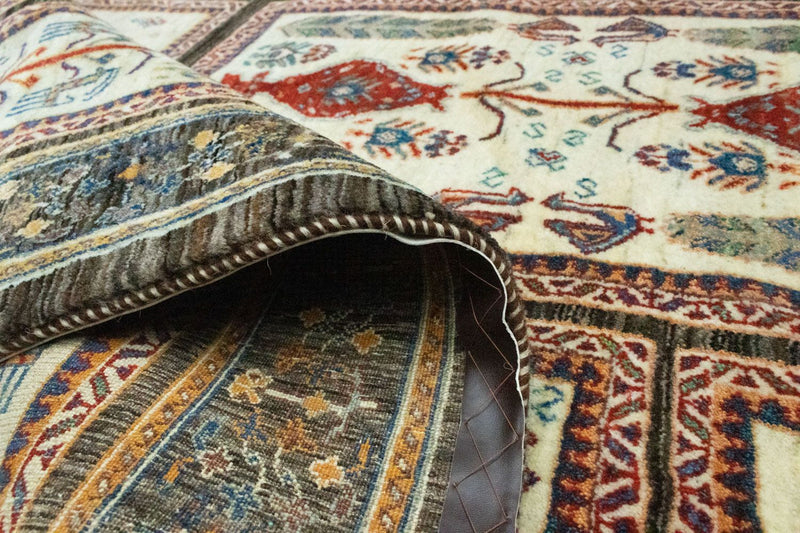 Dywan Gabbeh - Loribaft Perski - 251 x 162 cm - kolorowe