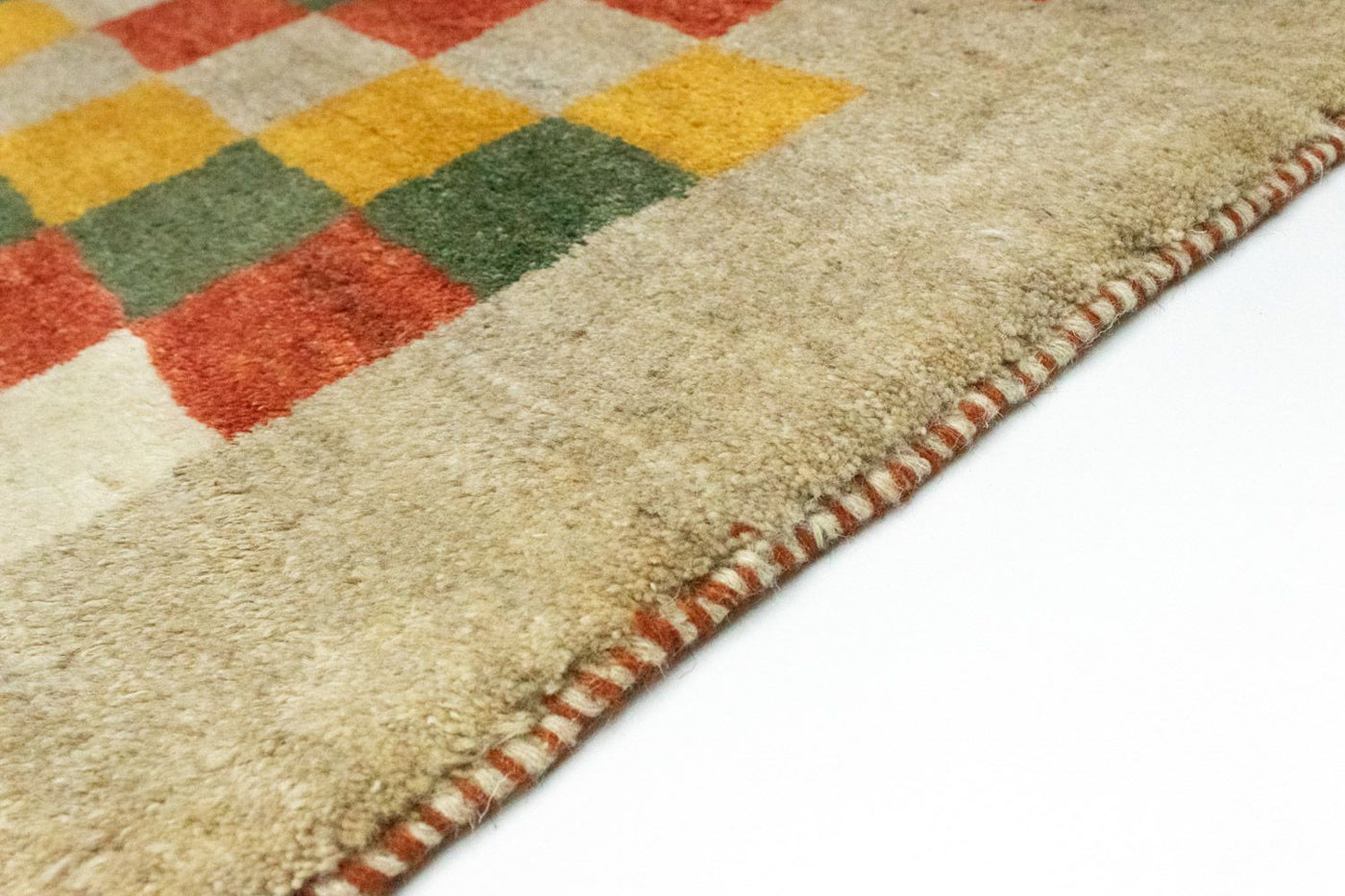 Gabbeh perski Dywan 135x103cm - Perserteppich Wollteppich