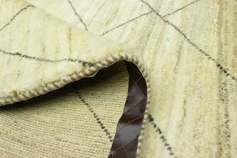 Dywan Gabbeh - perski - 140 x 98 cm - beżowy