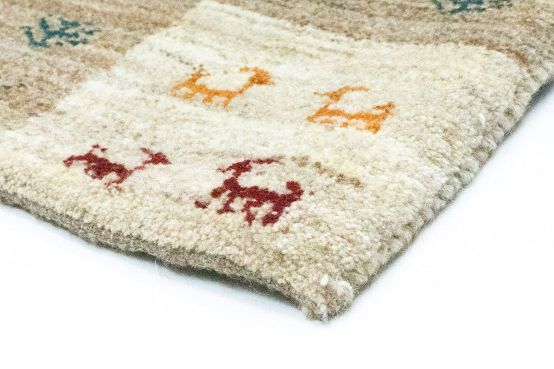 Dywan Gabbeh - perski - 149 x 101 cm - kolorowe