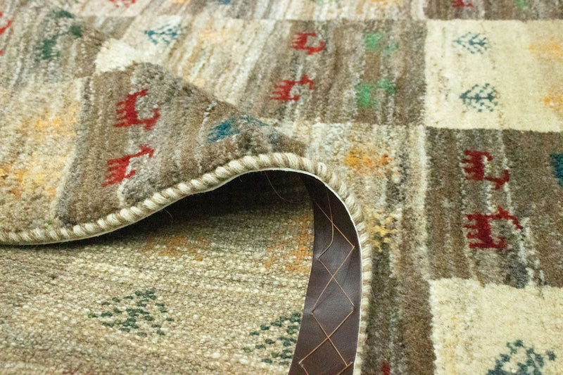 Dywan Gabbeh - perski - 149 x 101 cm - kolorowe