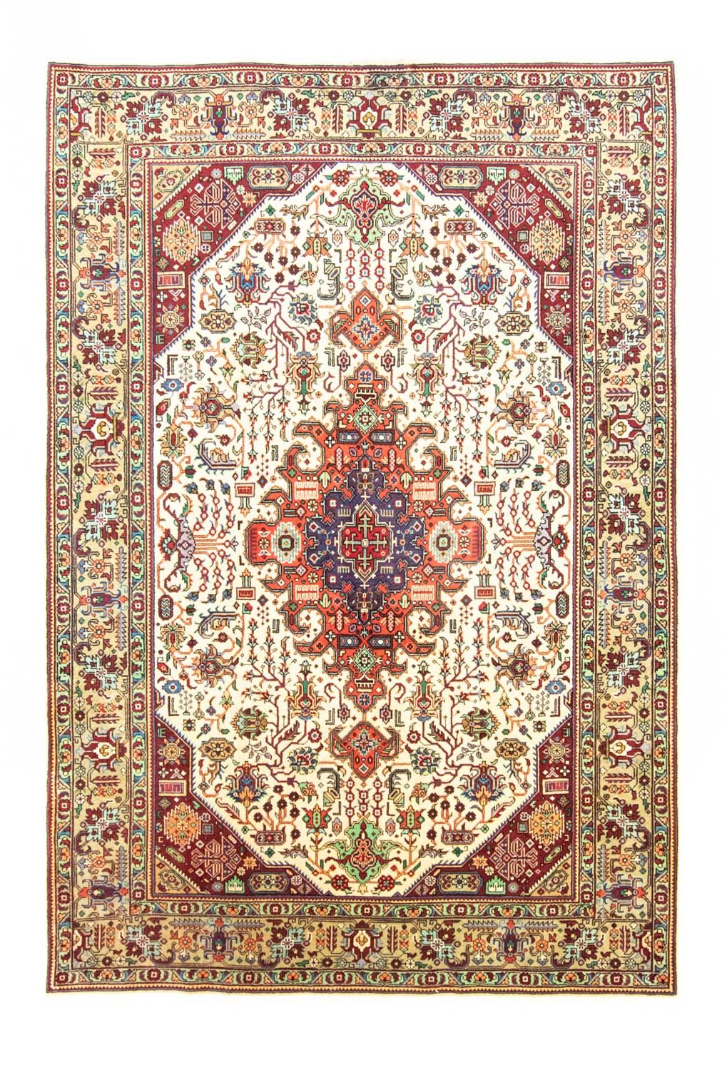 Dywan perski - Tabriz - 293 x 202 cm - beżowy